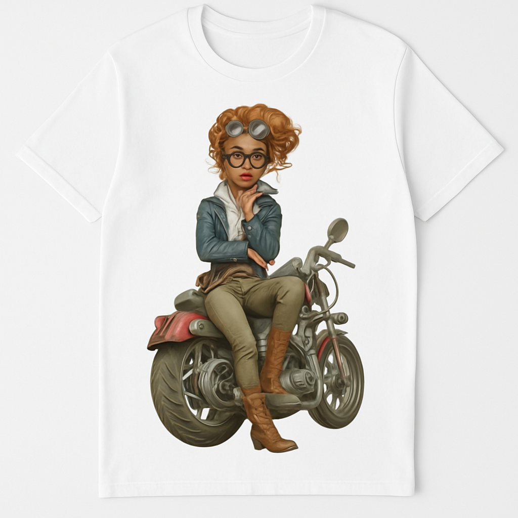 Biker Baji – Style on Wheels Tee