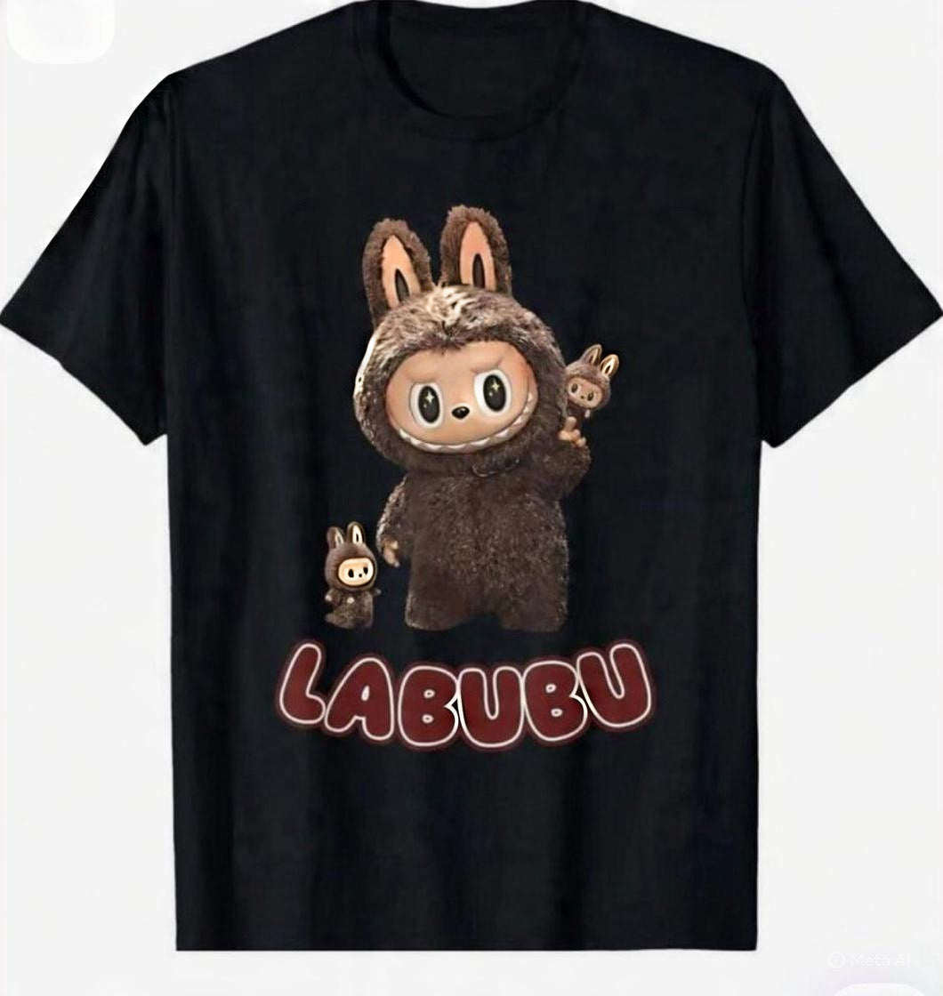 Cute & Creepy Labubu Character Tee