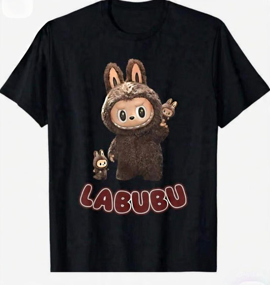Cute & Creepy Labubu Character Tee