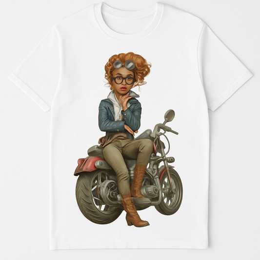 Biker Baji – Style on Wheels Tee